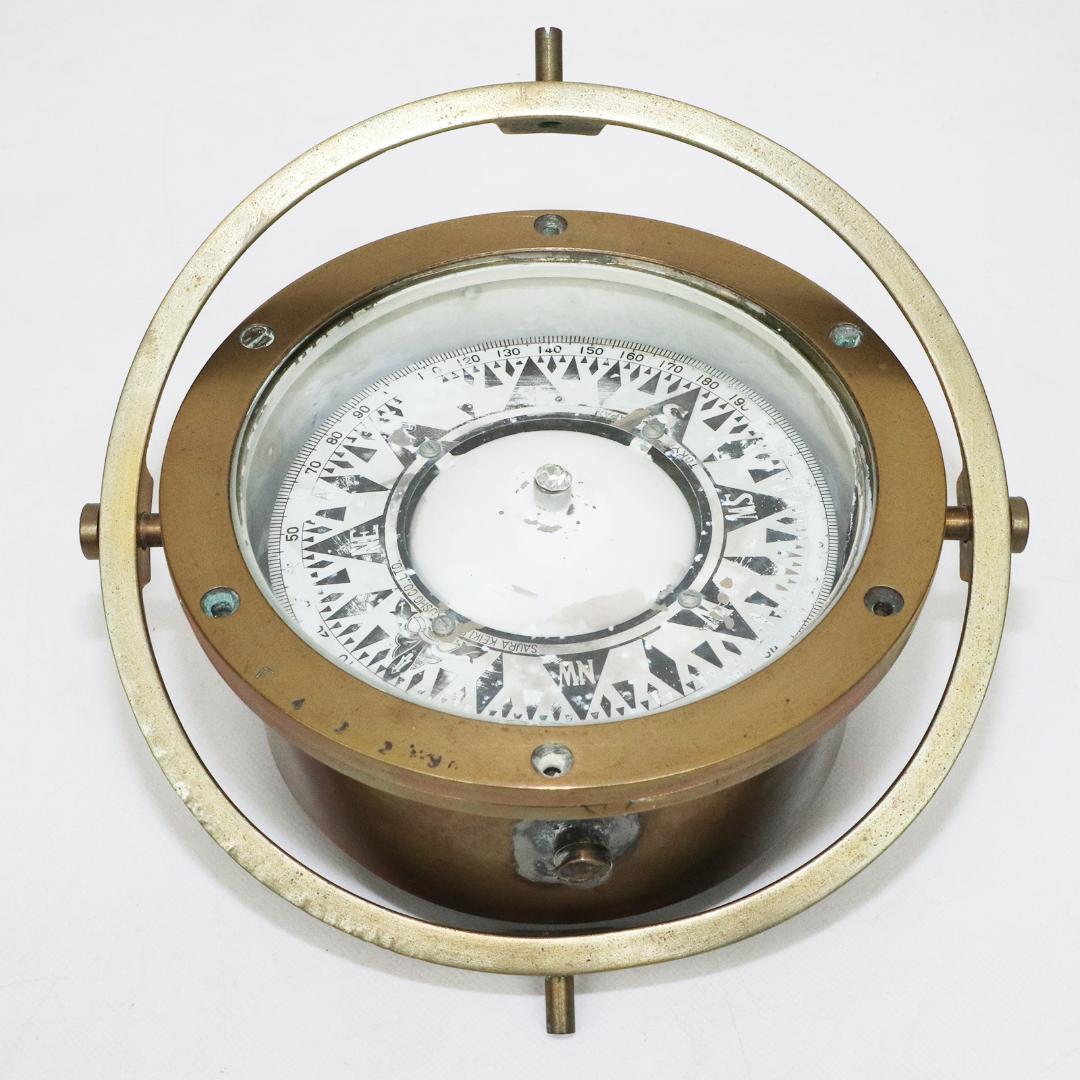 SAURA KEIKI 佐浦計器 船舶用 羅針盤 コンパス ジンバル式 - メルカリ