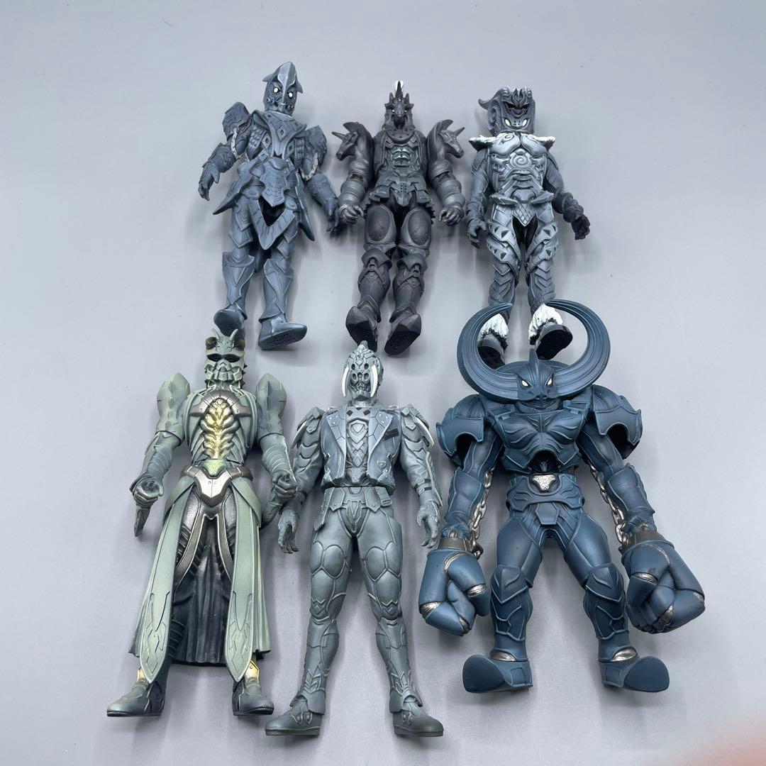 仮面ライダー555(ファイズ) 怪人シリーズ オルフェノク 6体まとめ