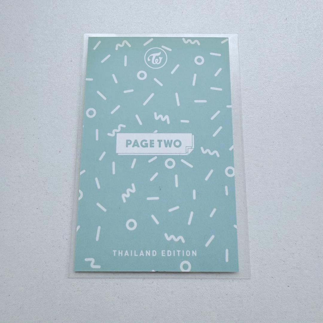 TWICE ツウィ タイ盤 トレカ ブランケット トレカ - メルカリ