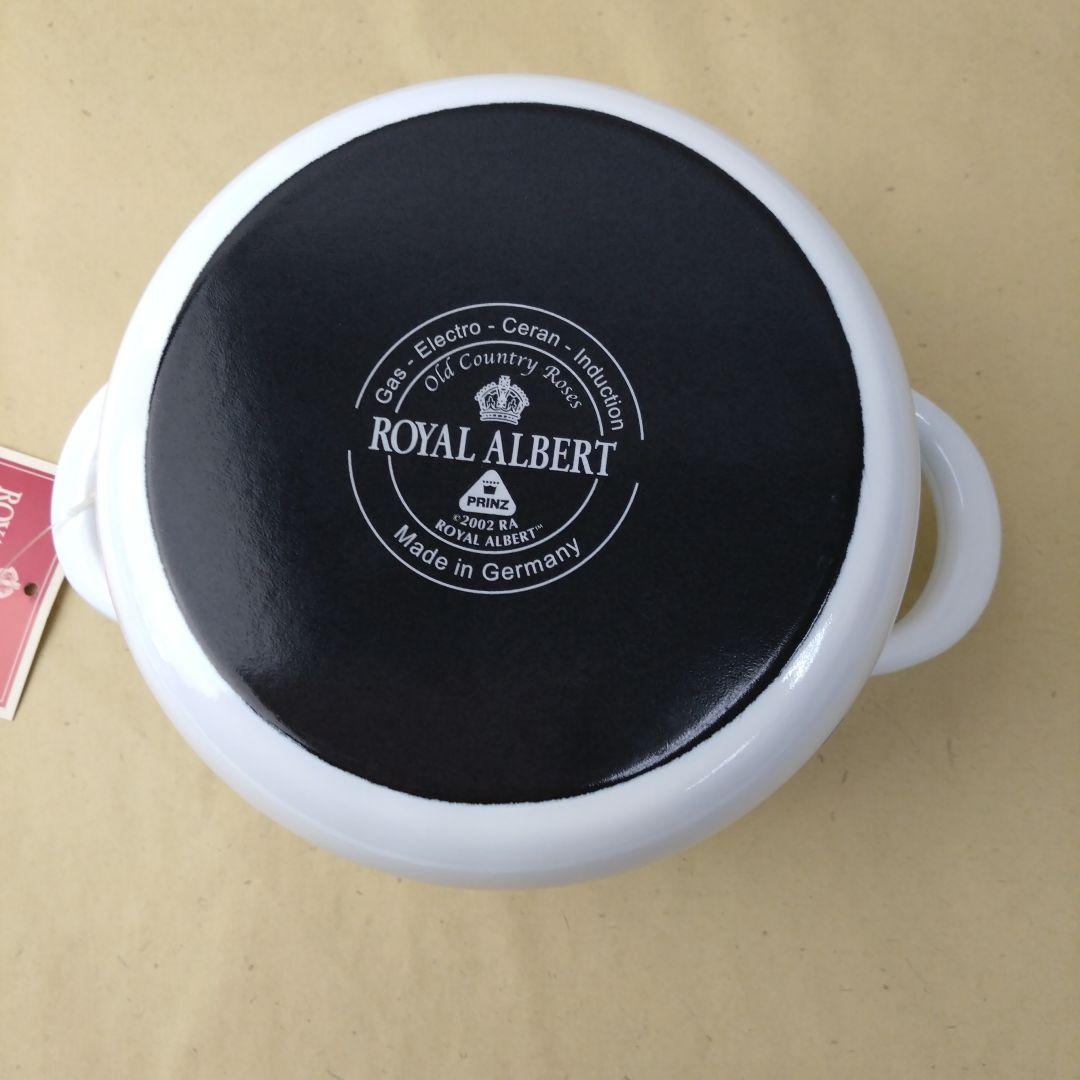 ロイヤル・アルバート オールドカントリーローズ 深型両手鍋16cm 10