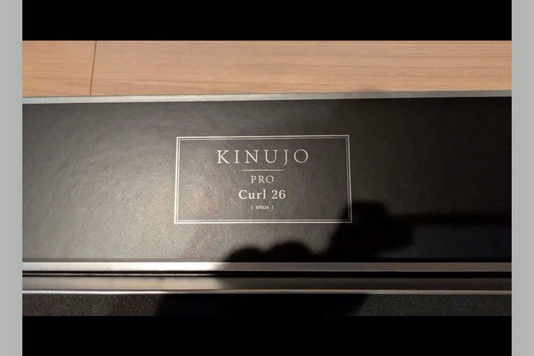キヌージョ　KINUJO PRO Curl 26 カールヘアアイロン 保証付】【国内正規品】KINUJO PRO Curl 26 プロ カールアイロン 26mm