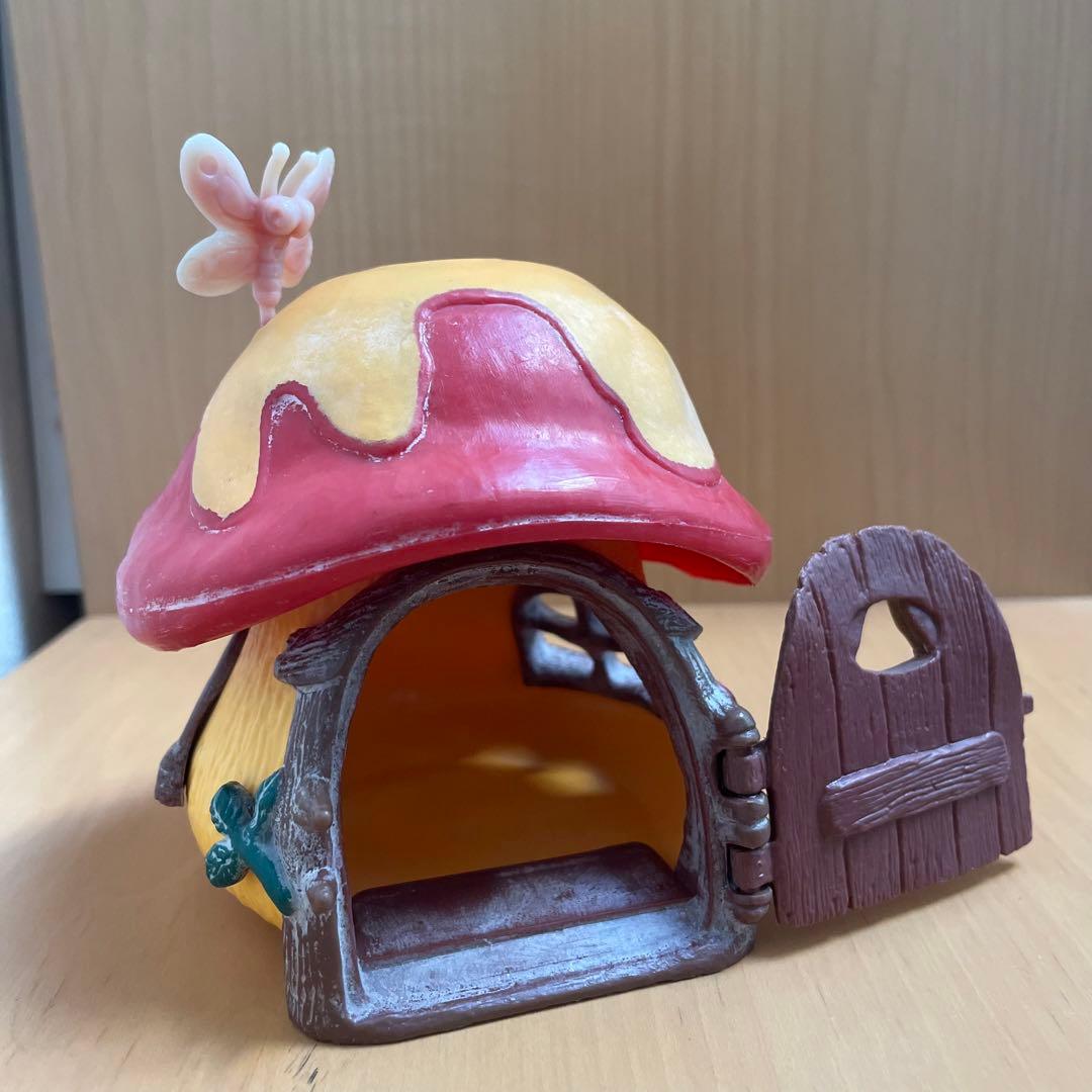 おまけ付] スマーフきのこの家 フィギュア ©Peyo Schleich - メルカリ