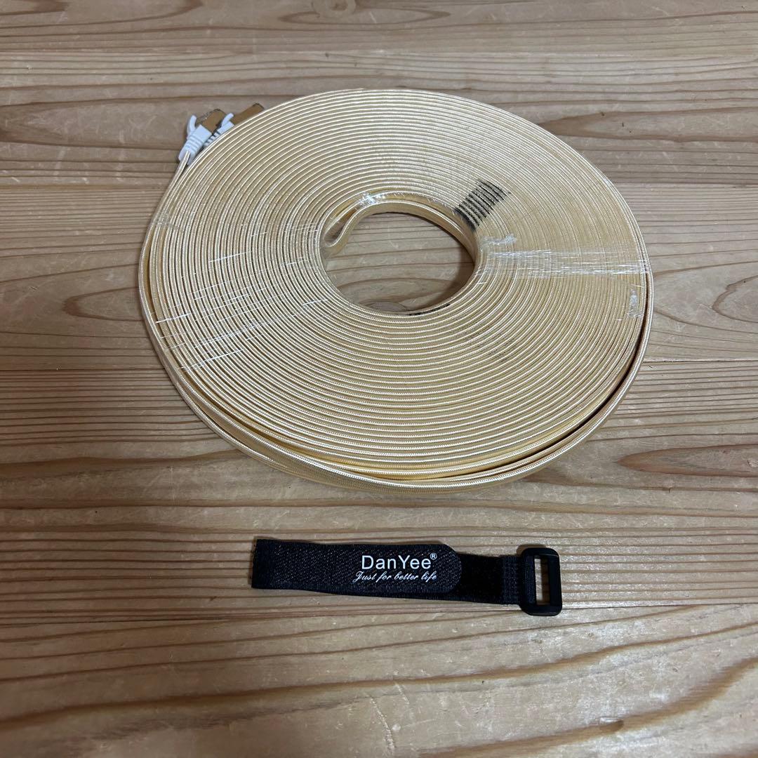 一点限り✨DanYee ケーブル ゴールド　30M 一点限り✨DanYee ケーブル ゴールド 30M 一点限り✨DanYee ケーブル