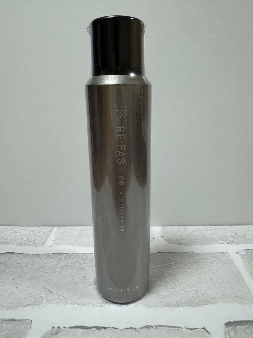 Re-fas炭酸スパークリングジェルぞうねこちゃんねる RE-FAS】塗る筋膜リリース プラチナムローション 2本セット＋炭酸