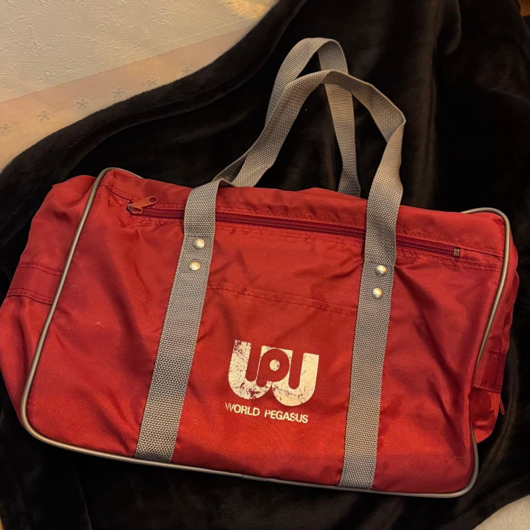 旧ワッペ・美品】ワッペ ワールドペガサス スクバ 旧型 赤 レッド