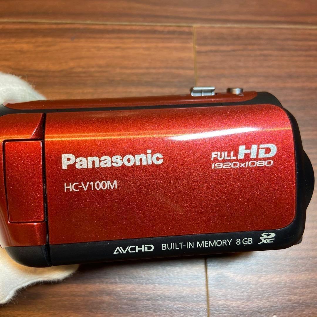 Panasonic HC-V100M ビデオカメラ ほぼ新品 4096 - ビデオカメラ卸売り