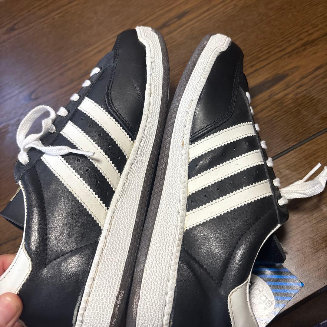 未使用 デッドストック アディダス アリゾナ 安全靴 26.5cm 黒×白