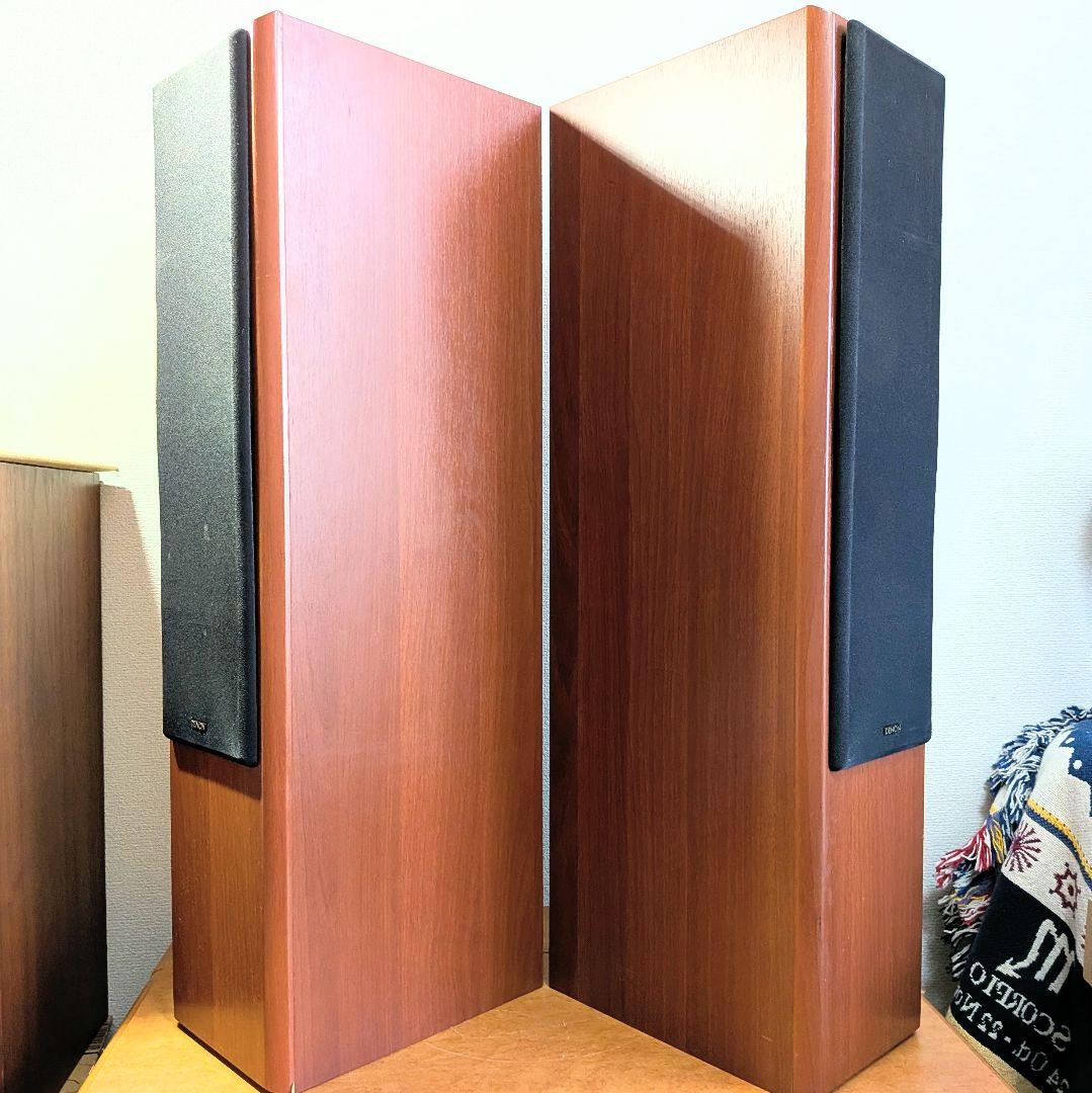 美品］DENONトールボーイスピーカーSC-T33 - メルカリ