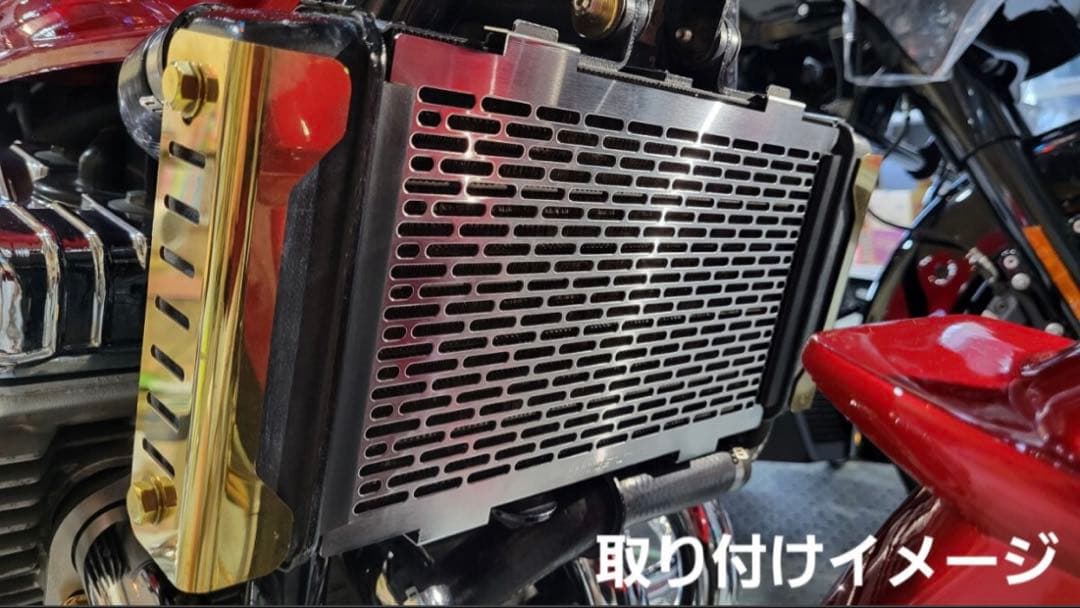 Hanasho CB400FOUR NC36 ラジエーターコアガードステンレス材 - メルカリ