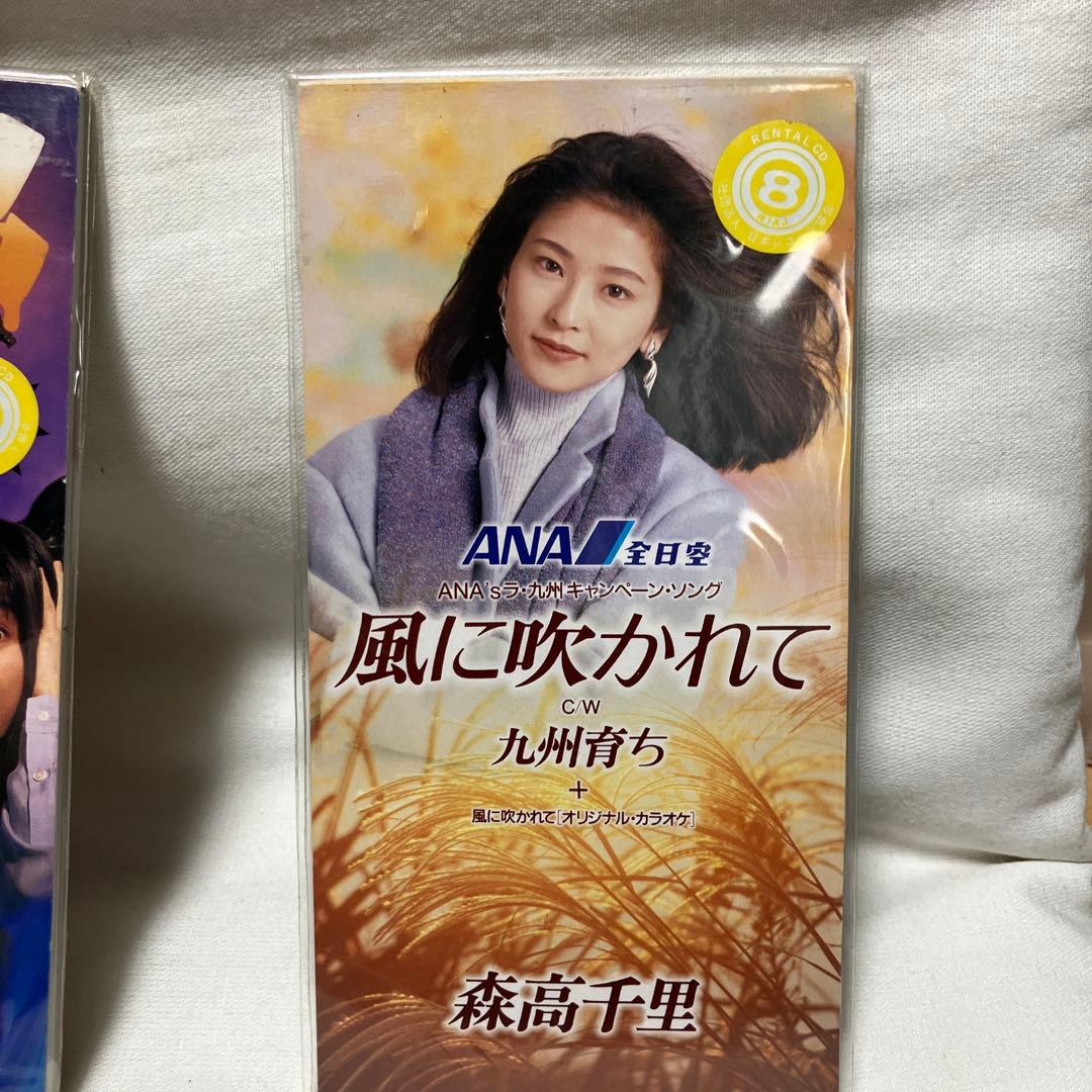 森高千里 シングルCD 2枚 風にふかれて、ハエ男 - メルカリ