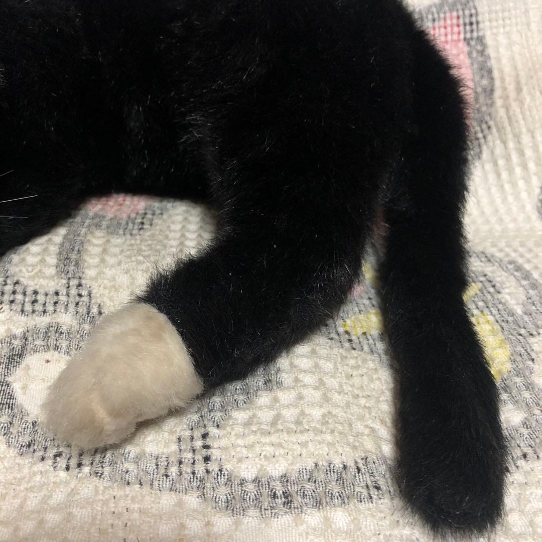 モンスイユ 大きな黒猫 寝そべりポーズ ぬいぐるみ 中古品 - メルカリ