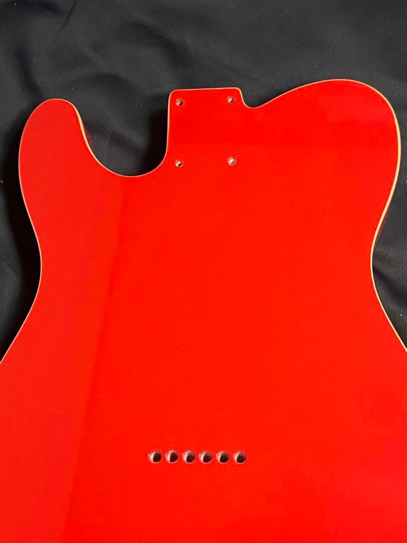 テレキャスター ボディ （No81）フェスタレッド バインディング