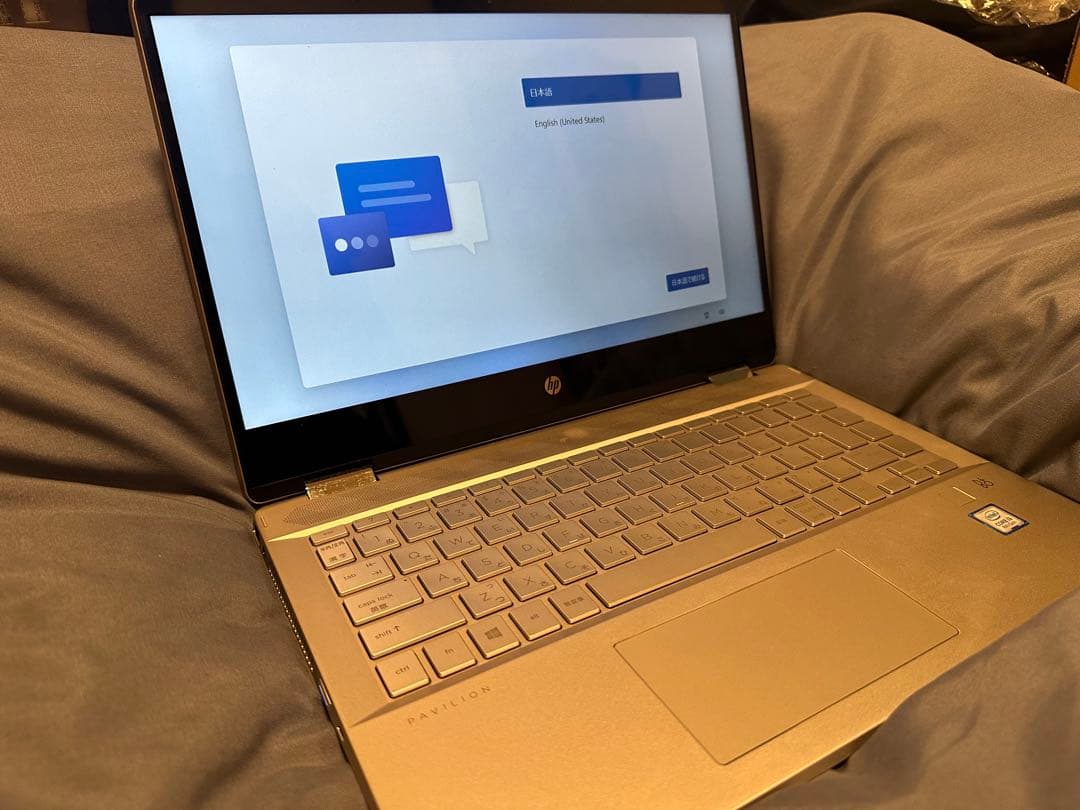 HP Pavillion x360 Convertible 14インチ HP Pavilion x360 Convertible 14M-DH0XXX i3-8145U 2.10GHz 8GB 128GB