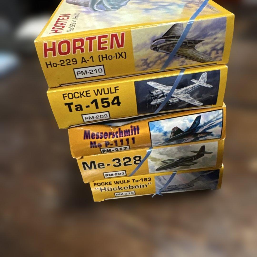 1/72 プラモデル ドイツ希少戦闘機モデル 5箱 - メルカリ