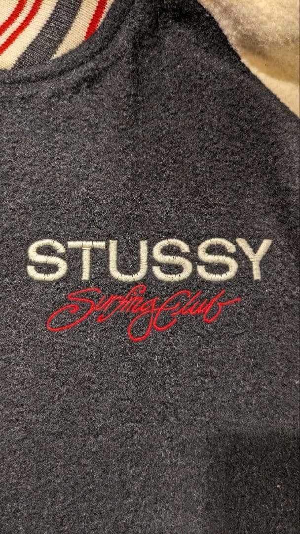 レア ステューシー STUSSY スタジャン 1991 サーフィンクラブ - メルカリ