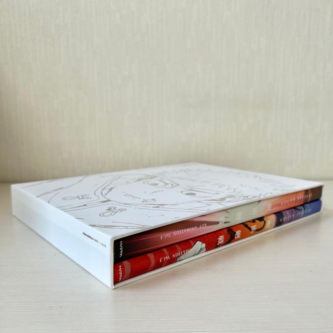 収納BOX 呪術廻戦 原画集 KEY ANIMATION Vol.3、4 おまけ - メルカリ