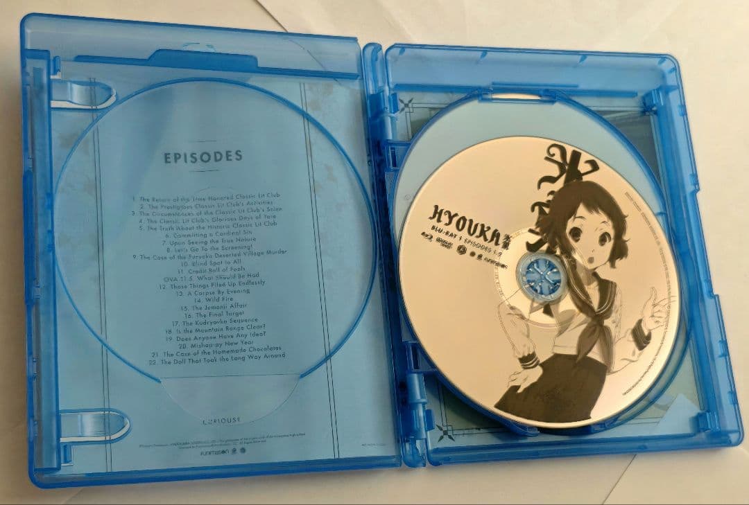 氷菓 全22話+OVA11.5話 Blu-ray BOX 北米版 - メルカリ