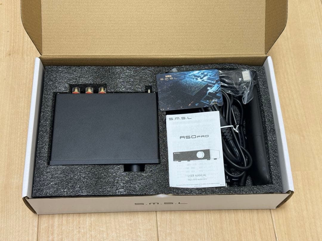 S.M.S.L A50PRO アンプ 小型パワーアンプ アンプ Amazon | S.M.S.L A50PRO アンプ Bluetooth 小型 パワーアンプ アンプ