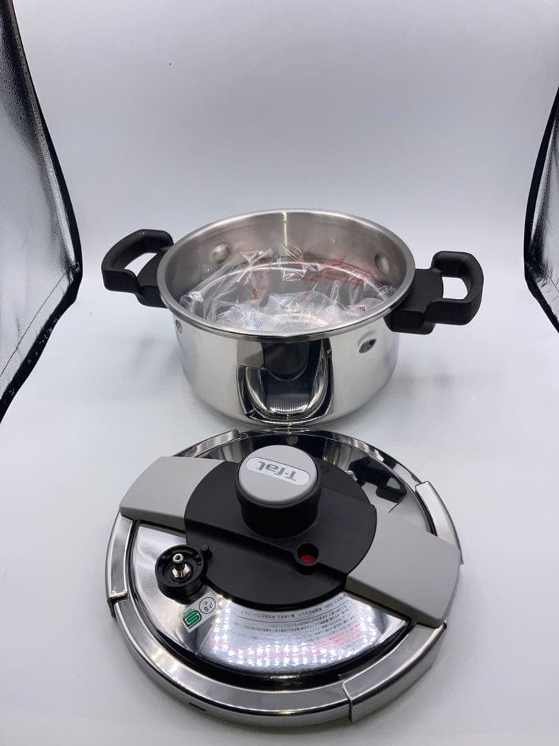 調理未使用　T-fal Clipso premier 圧力鍋 4.5L