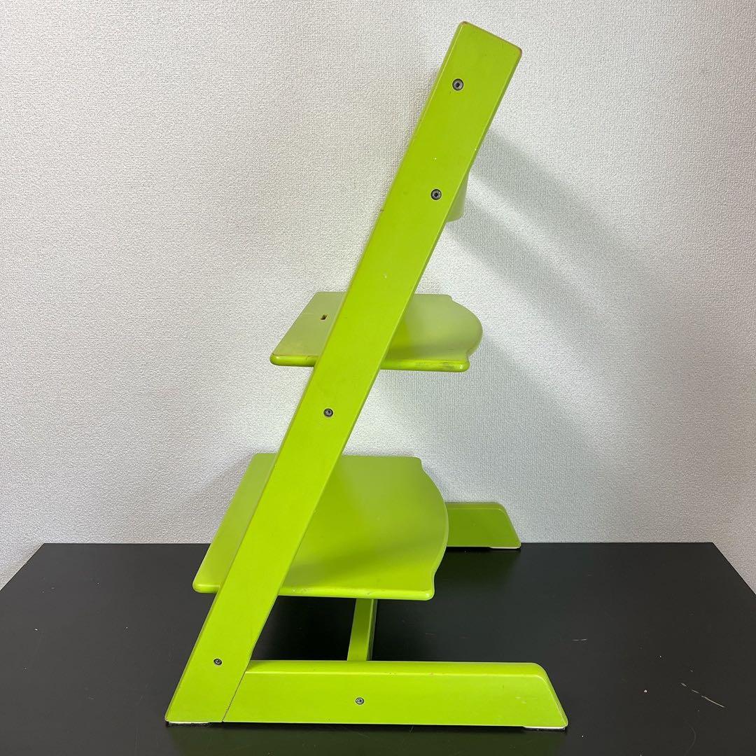 廃盤色ストッケ トリップトラップ シリアル4〜 ライムグリーン 取説