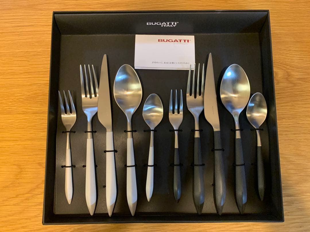 BUGATTI ブガッティ カトラリーセット 10本 ホワイト＆ブラック ASBN-00417-SS_1600x.jpg?v=