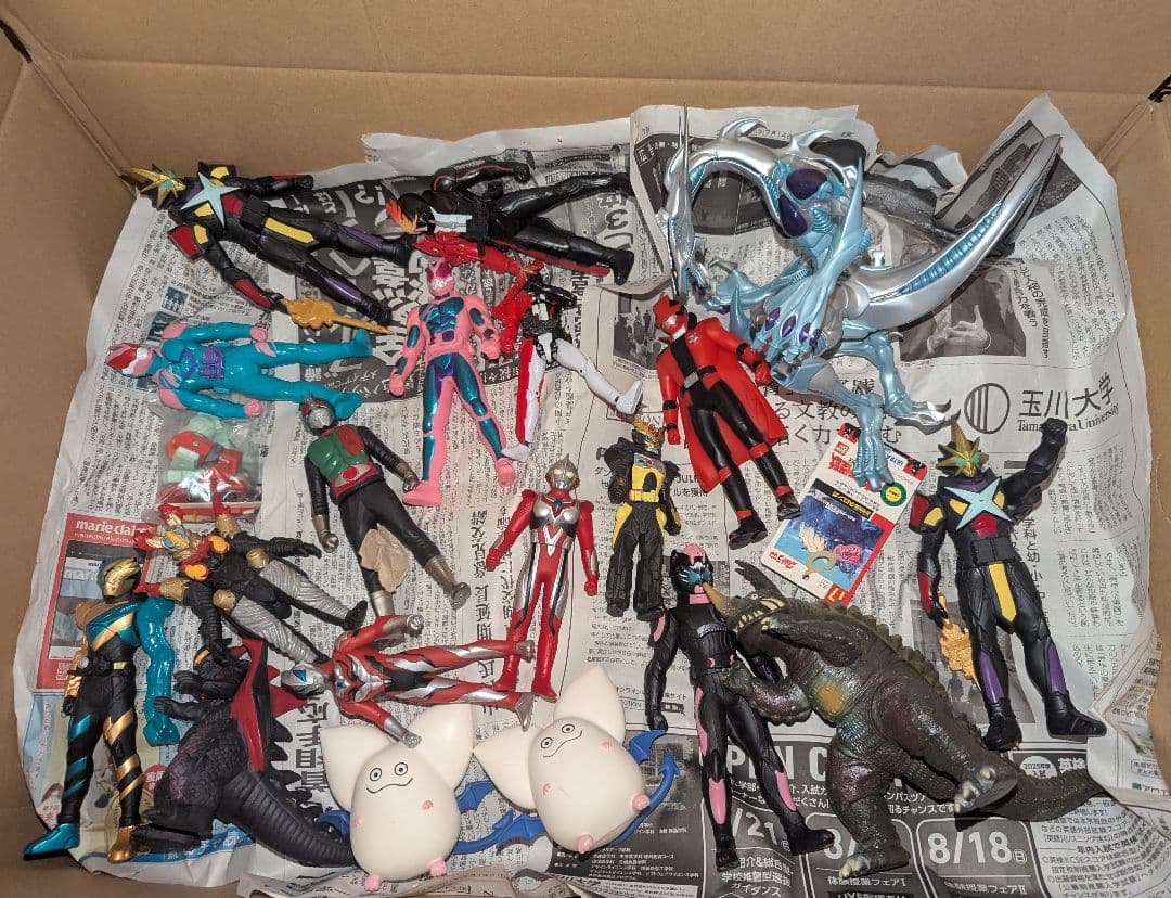 ジャンク フィギュア まとめ売り 約51体前後 プライズ ソフビ