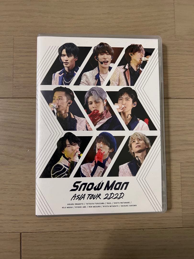 Snow Man ASIA TOUR 2D2D DVD - メルカリ
