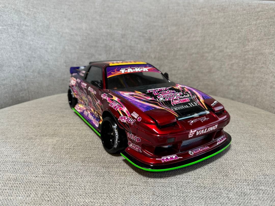 日産 180SX ドリフトラジコン ボディのみ 1/10 - メルカリ