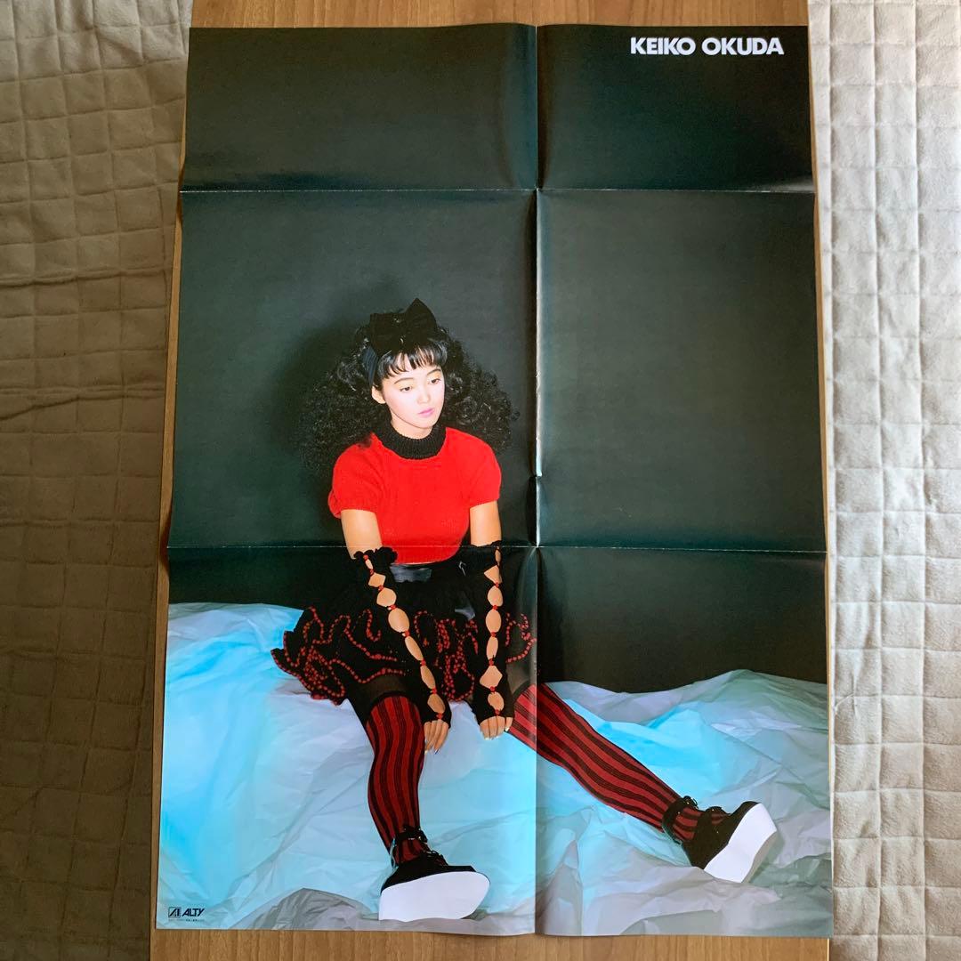 クレッシェンドcresc./奥田圭子/帯・ポスター付【12インチLP