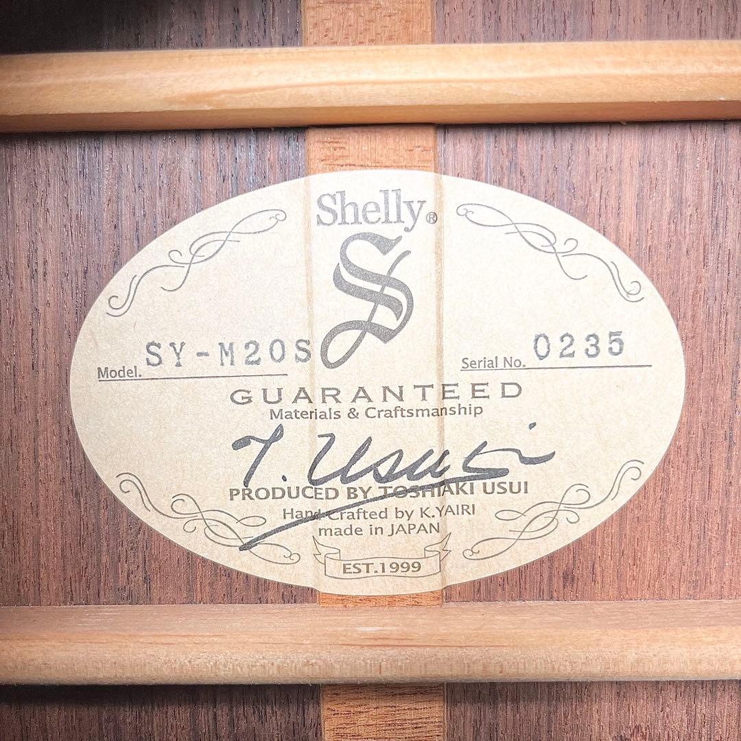 美品・希少】Shelly SY-M20S K.Yairi製ギター サイン入り - メルカリ