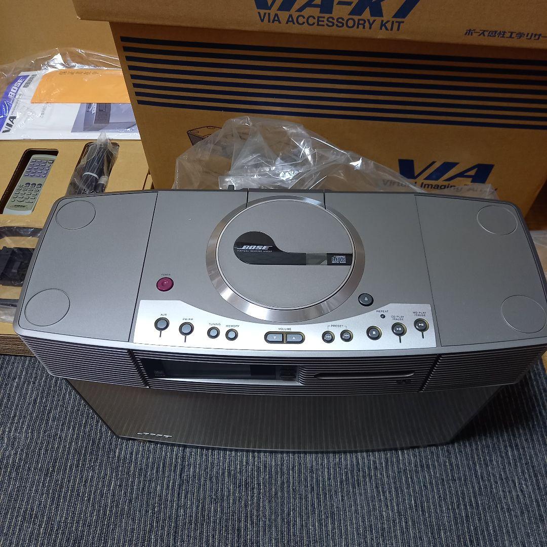BOSE VIA 美品 使用頻度最小品です(一部難)。ラジカセ - メルカリ