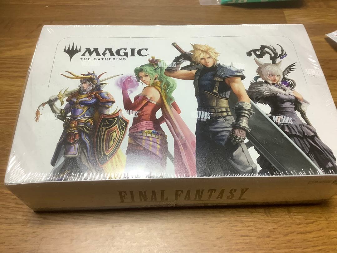 geek様 ファイナルファンタジー　プレイブースターBOX 未開封　日本語　4箱 FFコラボプレイブースターbox開封 : すぷりんぐのblog