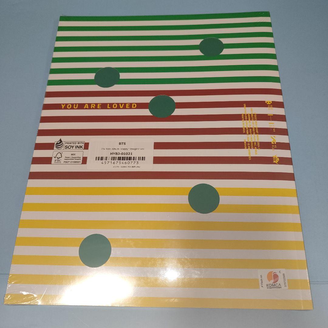未開封】BTS JIN ジン ソロアルバム HAPPY - メルカリ