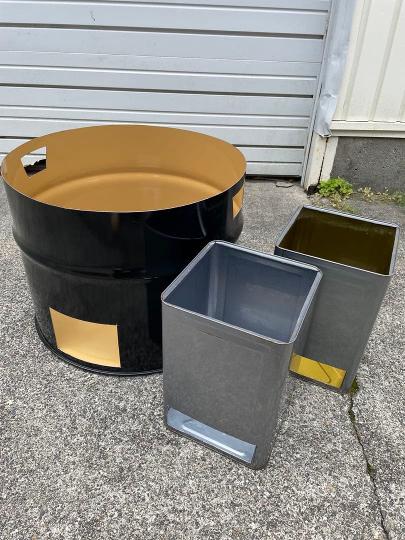 ドラム缶 一斗缶 焼却炉セット - メルカリ