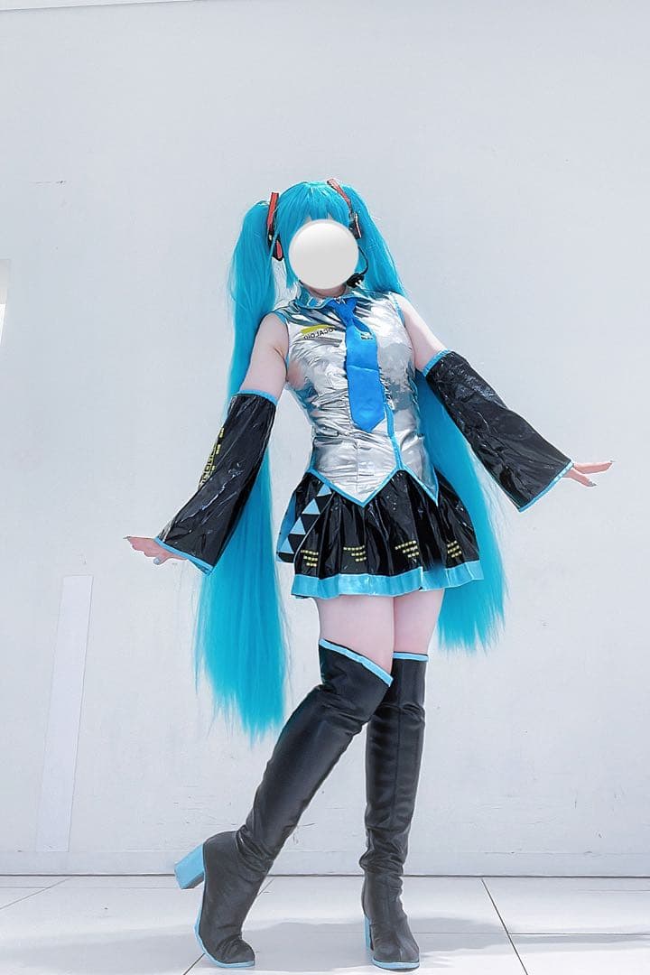 VOCALOID 初音ミク コスプレ衣装 ウィッグ付き - メルカリ