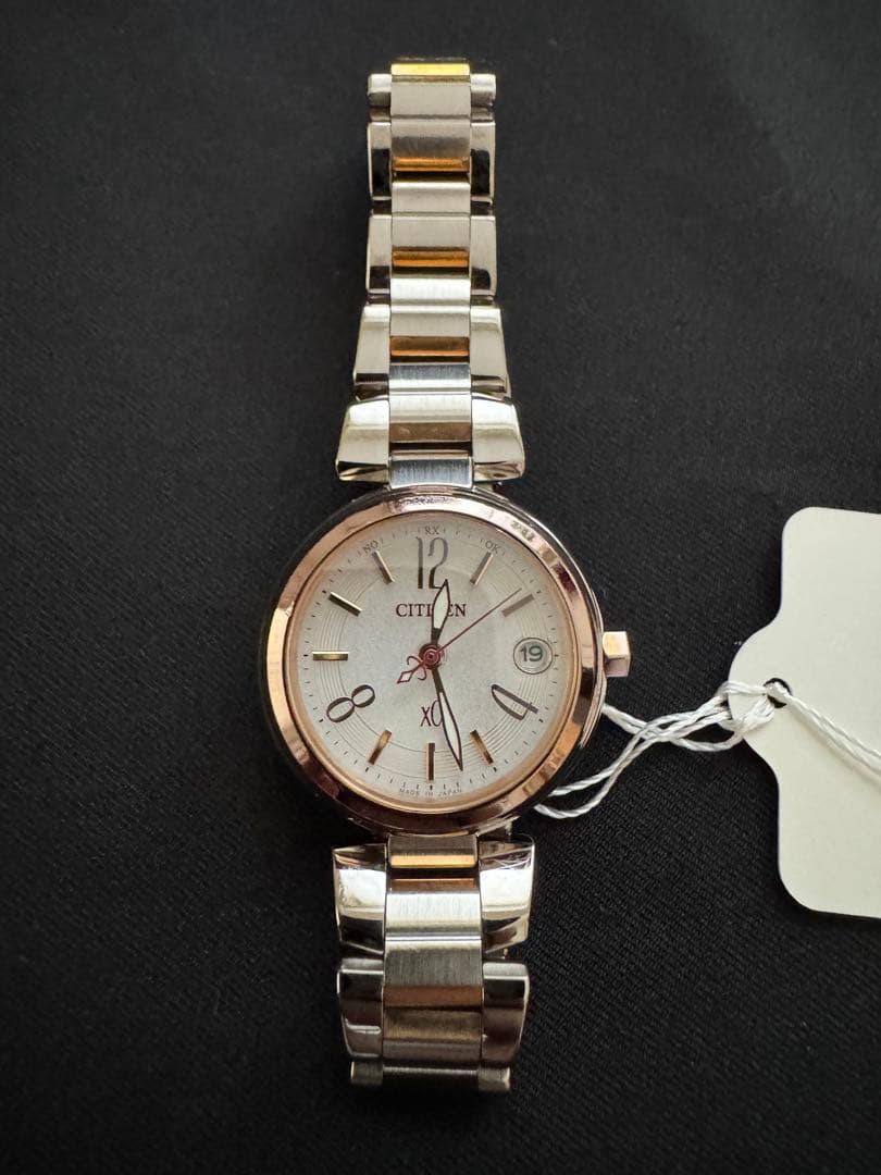 CITIZEN Xcクロスシー腕時計 シルバー/ローズゴールドエコドライブ CITIZEN Xcクロスシー腕時計 シルバー/ローズゴールドエコドライブ XC