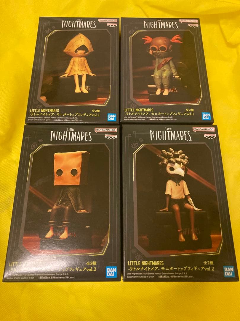 LITTLE NIGHTMARES モニタートップフィギュア 4体セット - メルカリ