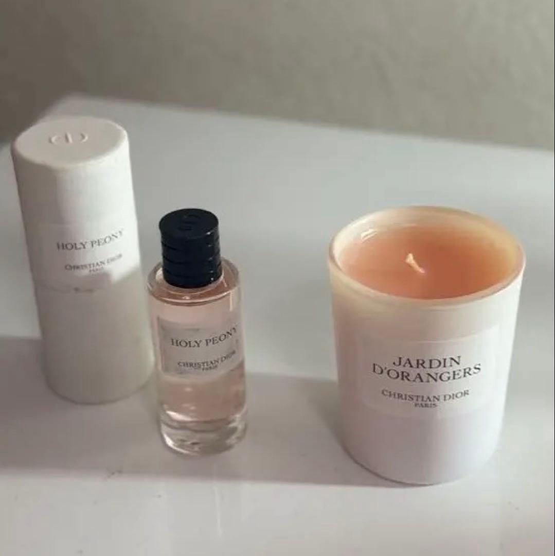 DIOR ディオール キャンドル 香水 セット 未使用 お試し - メルカリ