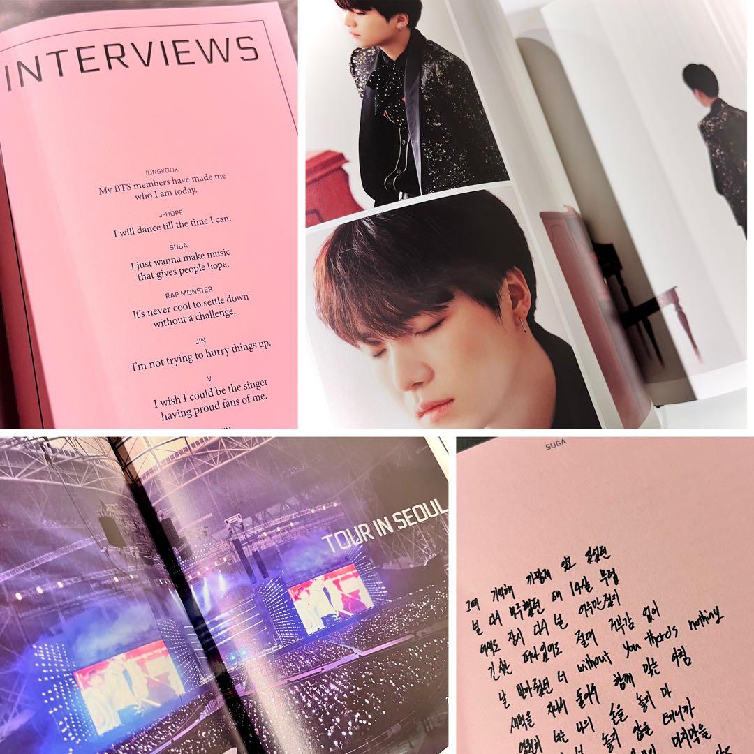 BTS WINGS concept book SUGA ユンギ ポラ プレフォト - メルカリ