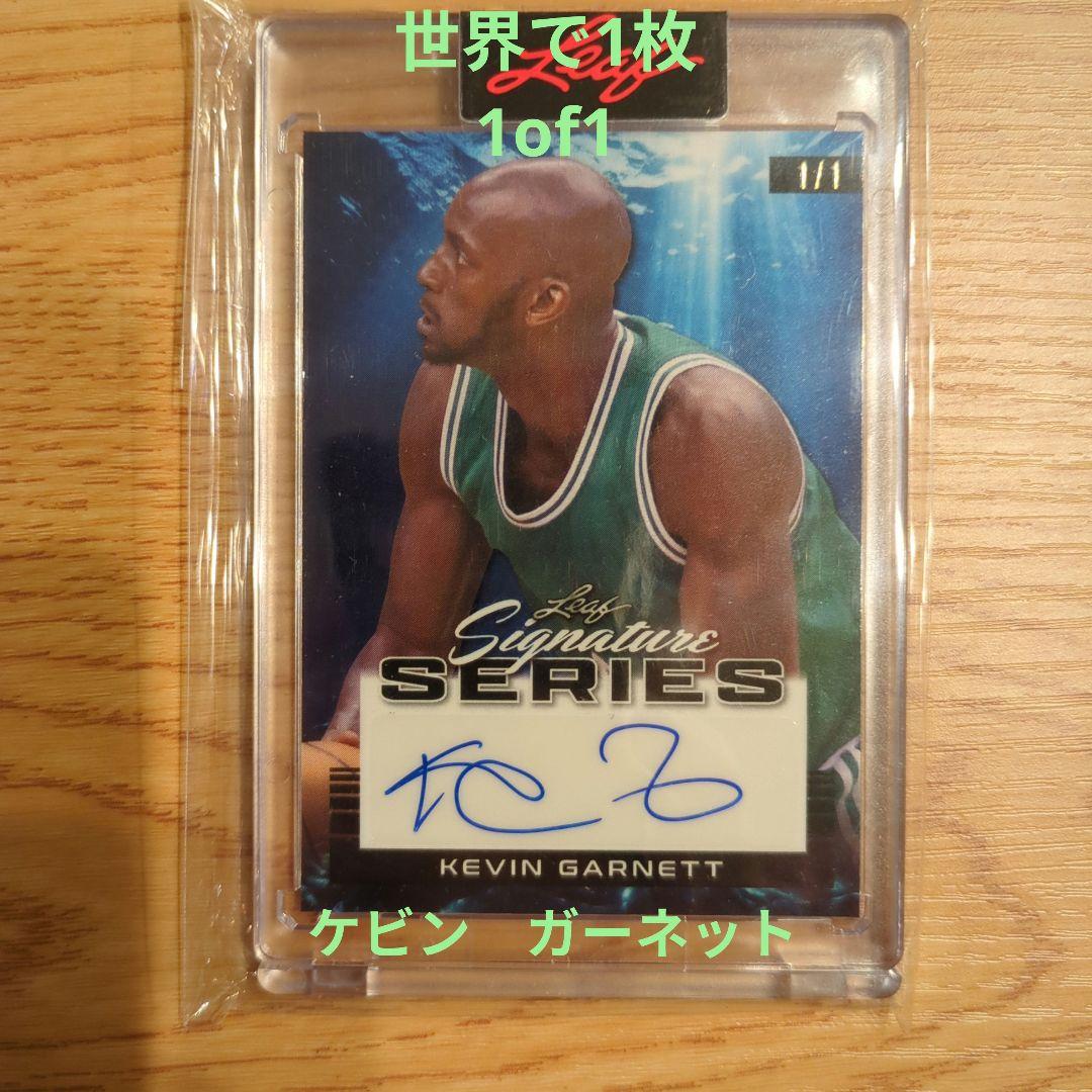 Leaf NBA Kevin Garnett 1/1 Auto 直筆サイン - メルカリ