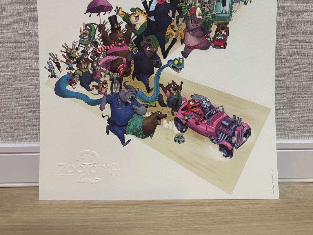 非売品 ズートピア2 ポスター D23 コンセプトアート ディズニー - メルカリ