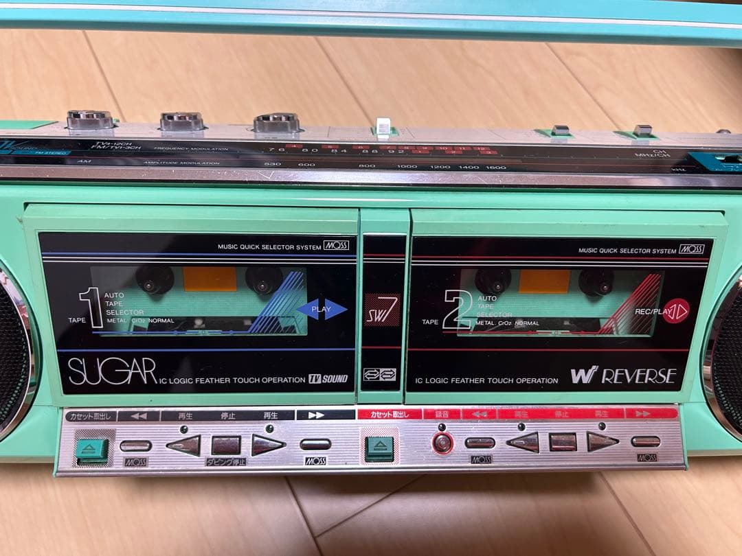 東芝TOSHIBA SUGAR RT-SW7 ラジカセ - メルカリ