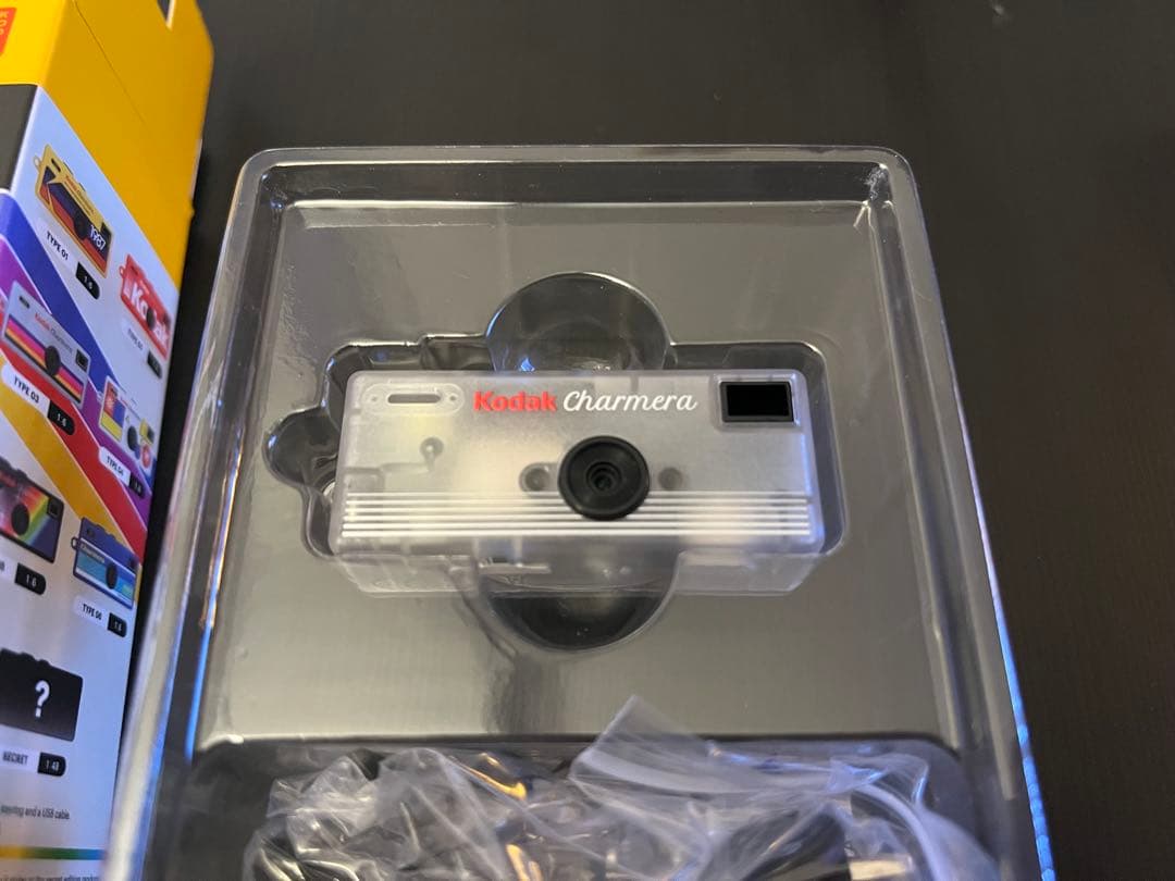 KODAK Charmera チャーメラ シークレット クリア　スケルトン Kodak Charmera シークレット スケルトン クリア デジタルカメラ