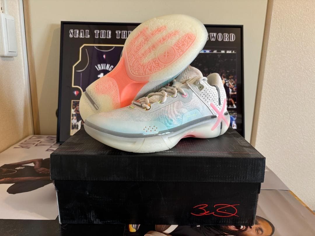 シューズ(男性用) Wade Shadow 6 US9.5 LiNing Way of Wade Shadow 6 “Sunrise” Basketball Shoes Black