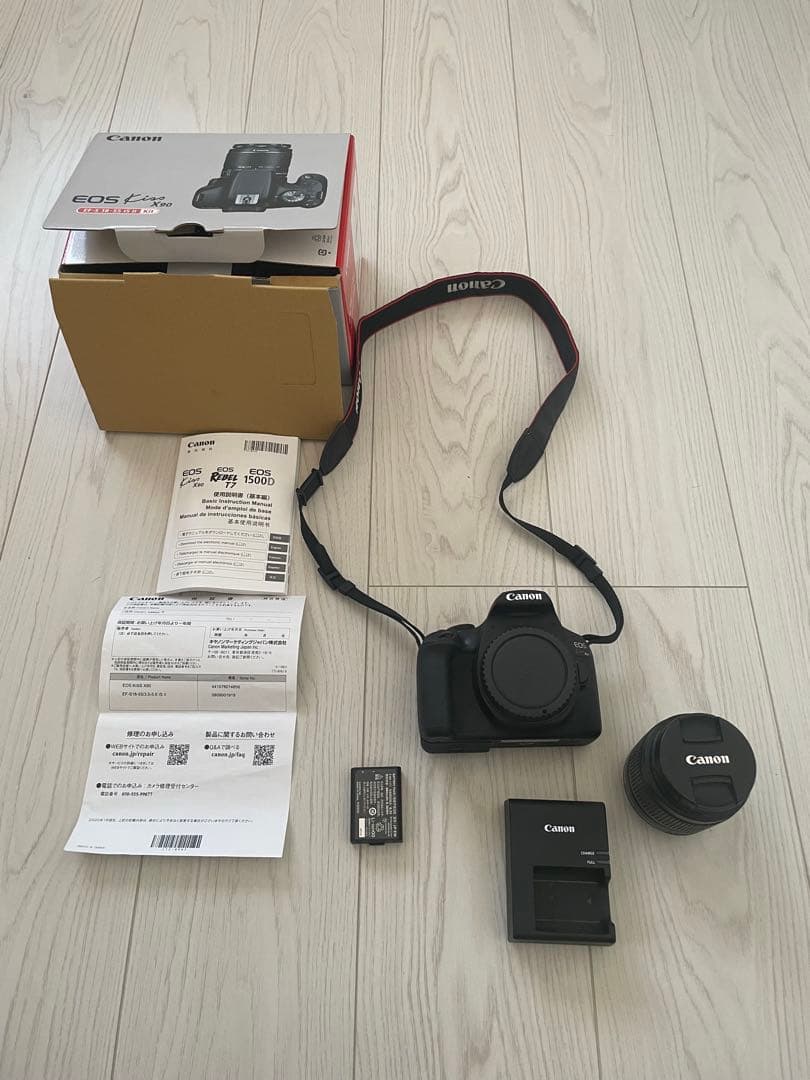 【美品】Canon EOS Kiss X90 レンズセット キヤノン EOS Kiss X90 EF-S18-55 IS II レンズキット ( 1セット