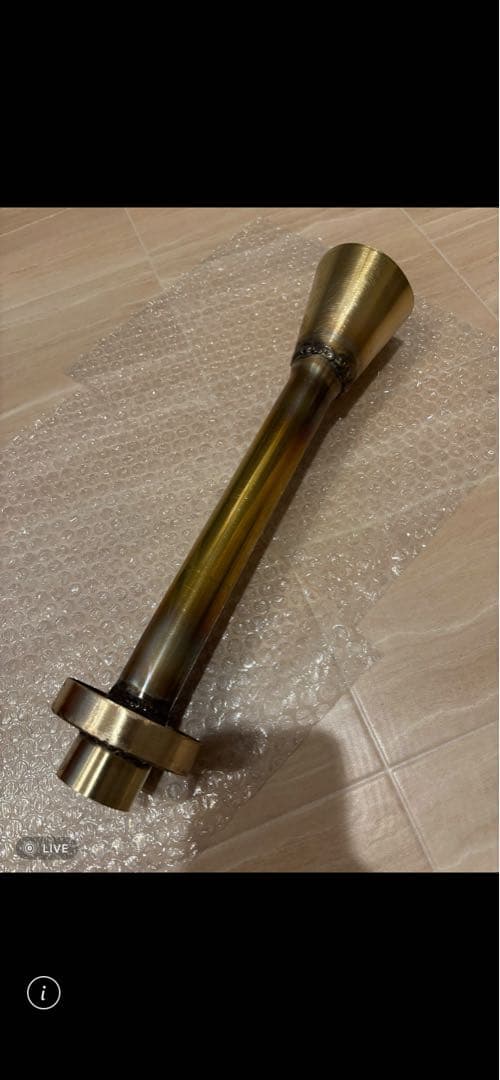 ゼンシン芋ロング用オール真鍮サイレンサー 真鍮バッフル - メルカリ