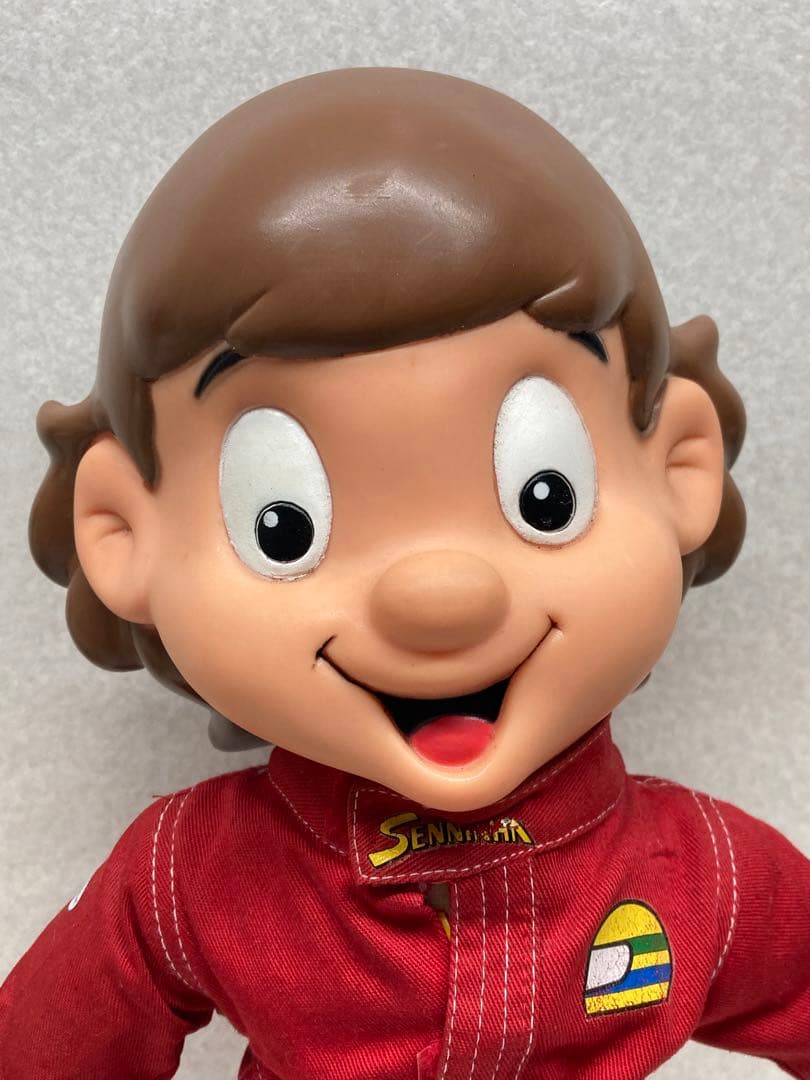 D）セニーニャ アイルトンセナ フィギュア 高さ約40㎝ レーシング