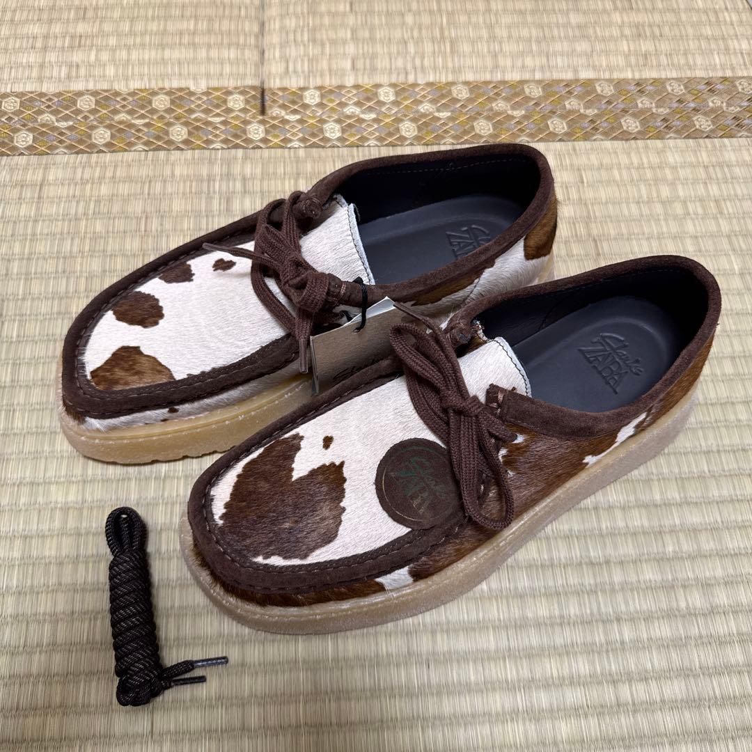 CLARKS ZARA コラボ ワラビー 26.5 41 新品未使用 クラークス - メルカリ