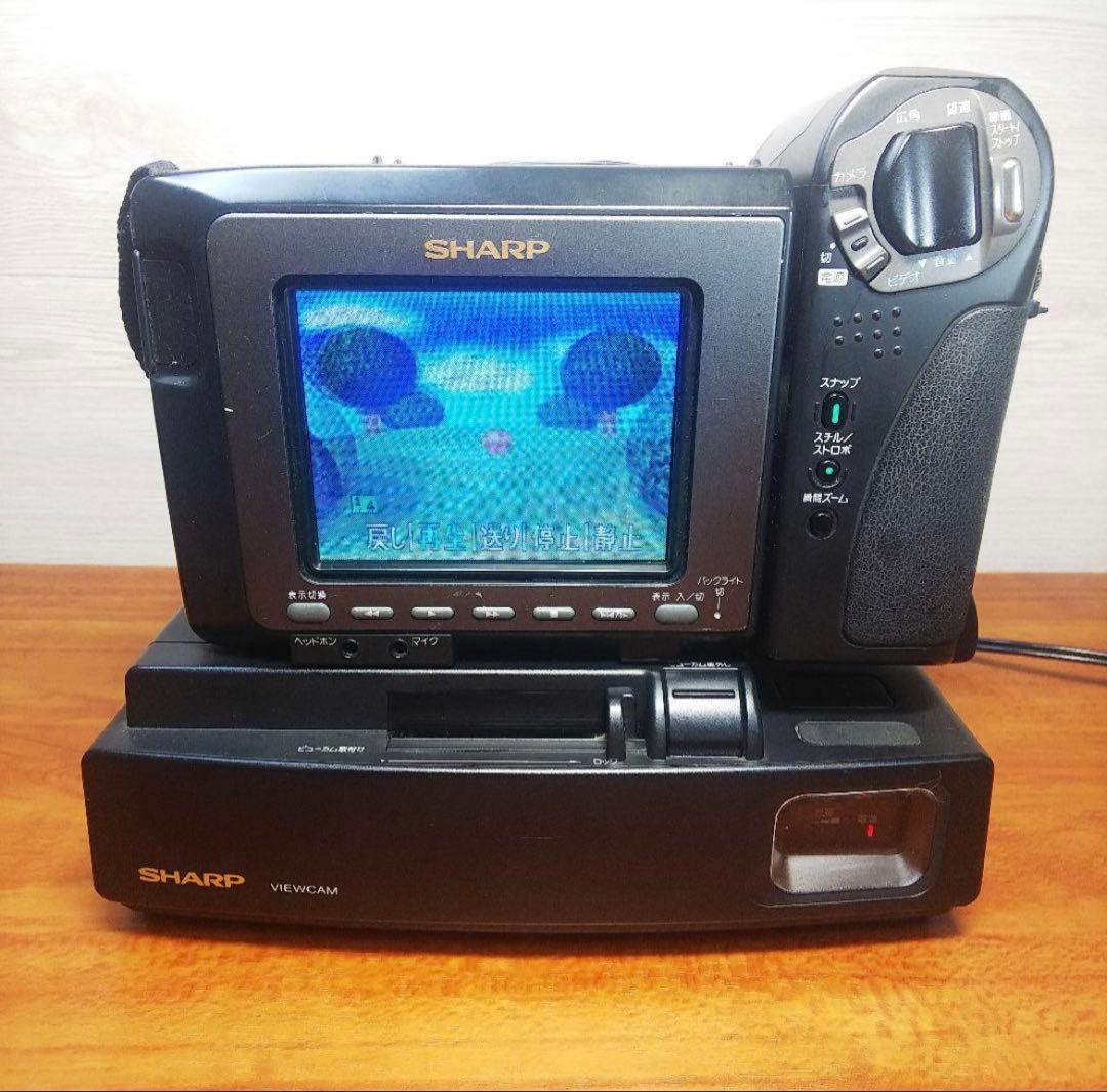 SHARP Hi8 ビデオカメラ VL-HL50 液晶ビューカム - メルカリ