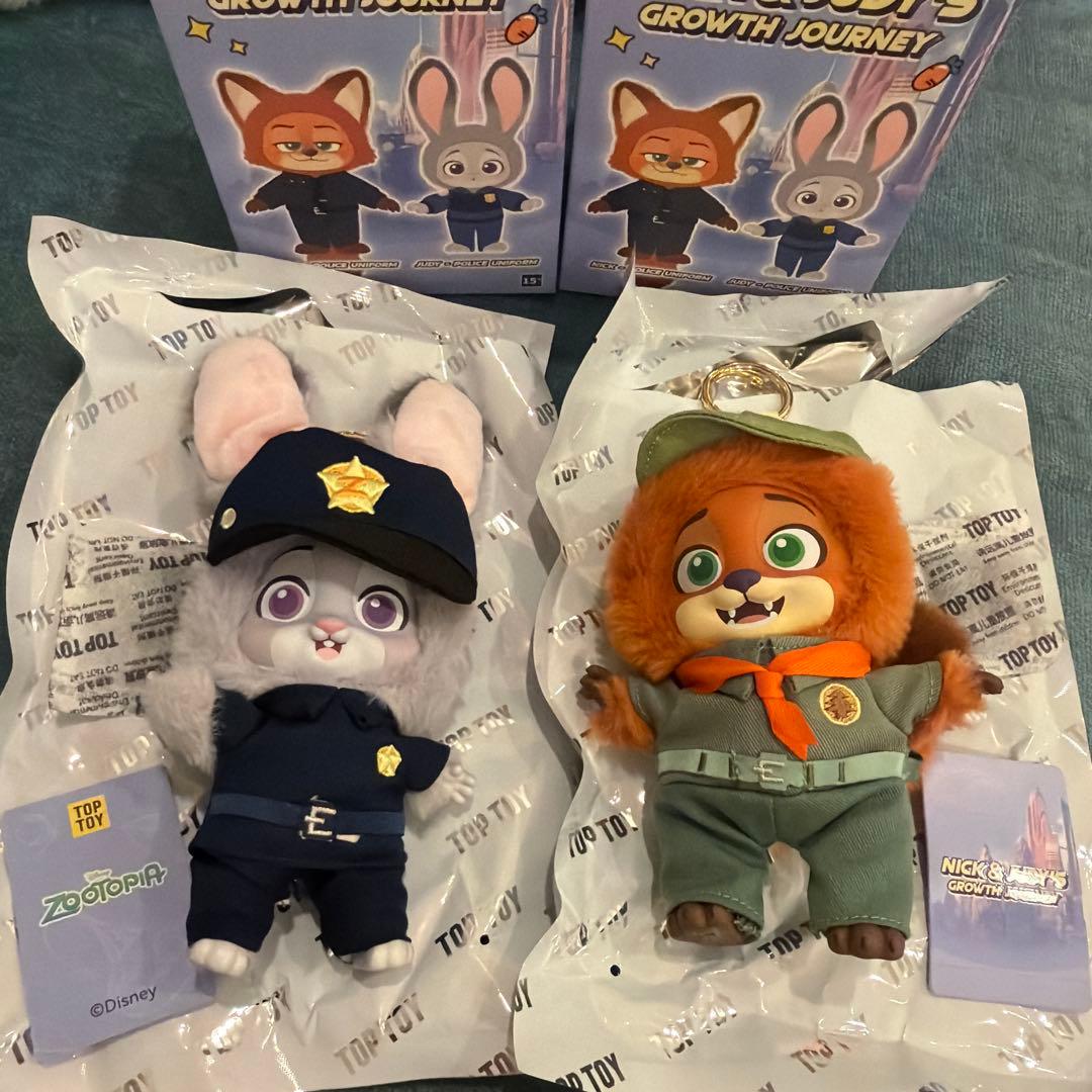 本日限定価格】TOPTOY ズートピア GROWTH JOURNEY 幼少期 - メルカリ